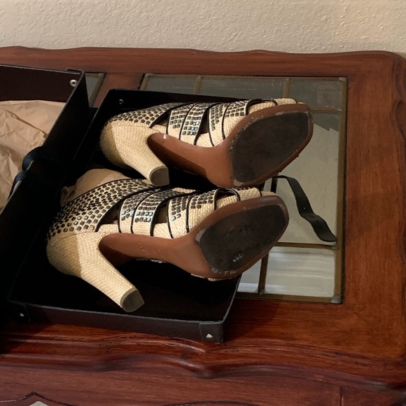 Azzedine alaia lace up heels size 9 - Picture 6 of 8